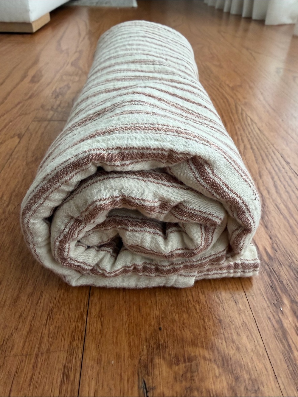 Rylee + Cru Striped Cotton Swaddle - Picture 3 of 4